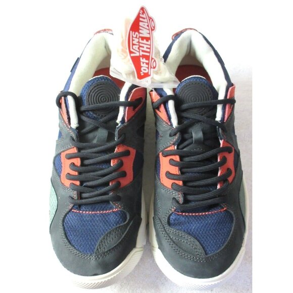 Vans Men's AMZN Trailhead shoes Geo 2 Dress Blues Marshmallow Size 9 NIB - Picture 2 of 5